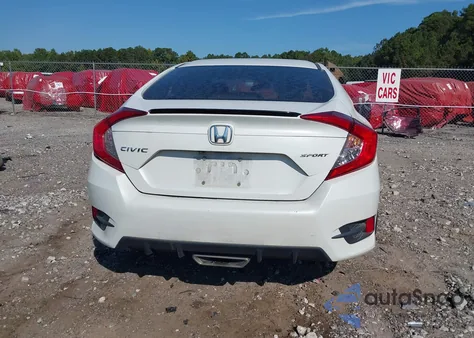 2020 Honda Civic Sport z USA, uszkodzony, nr VIN 2HGFC2F81LH568415